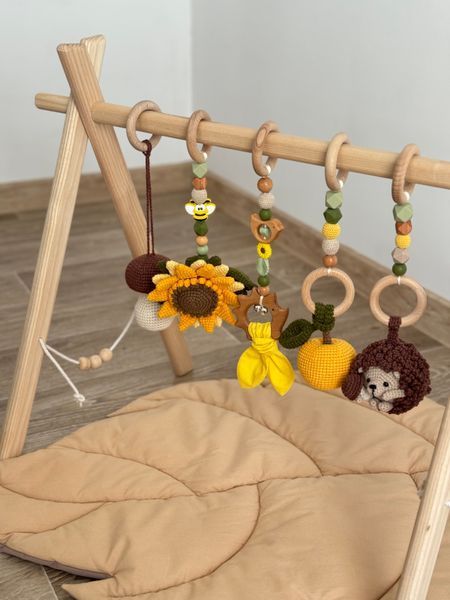 Тренажер Монтессорі, baby gym "Літо" 111 фото