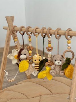 Тренажер Монтессорі, baby gym "Нарцис" 110 фото
